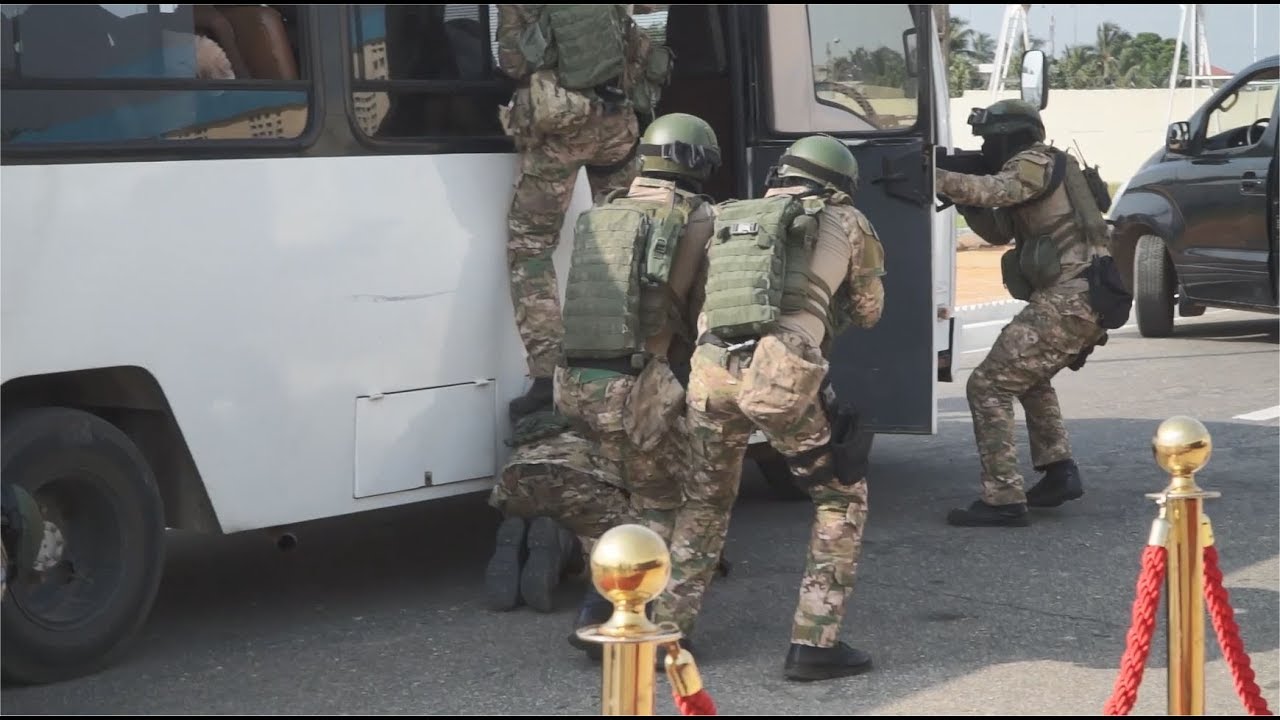 ShieldAfrica 2019 International Defense and Security Exhibition in Abidjan Côte d'Ivoire Day 1