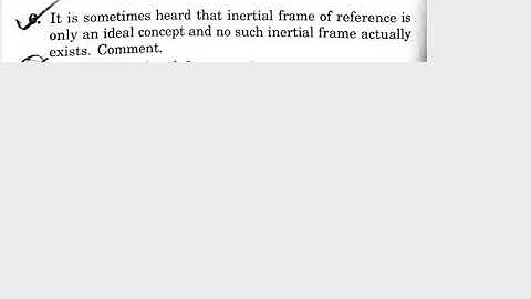 HC Verma chapter 5 newtons laws of motion questions for short answer question 6 solution