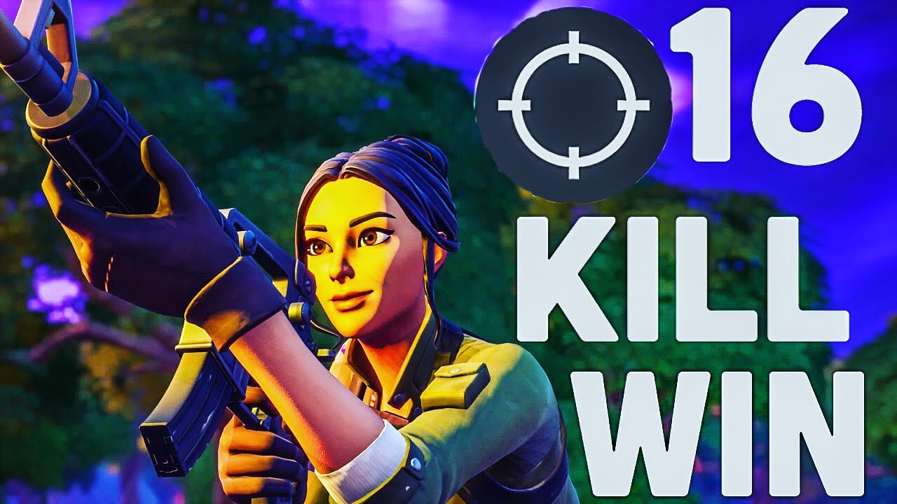My first win of season 2 chapter 2 (16k game) - YouTube