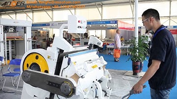 ML 930X vertical manual feed die cutting and creasing machine