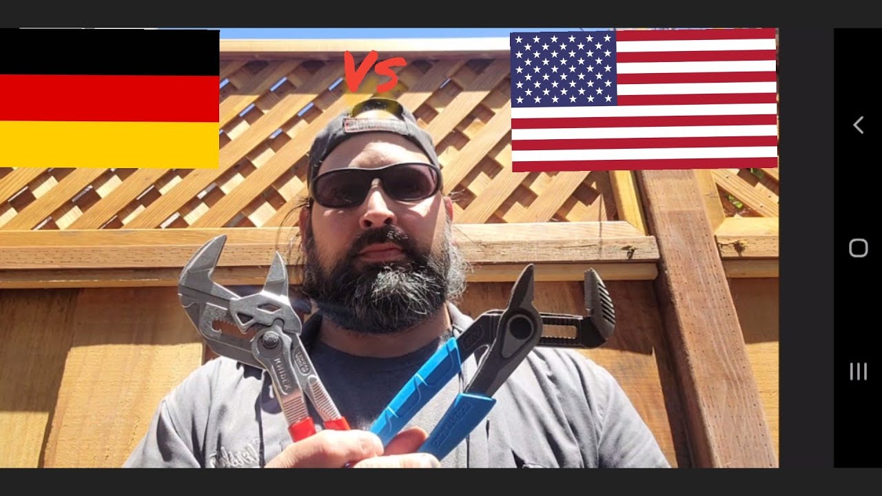 knipex vs channel lock