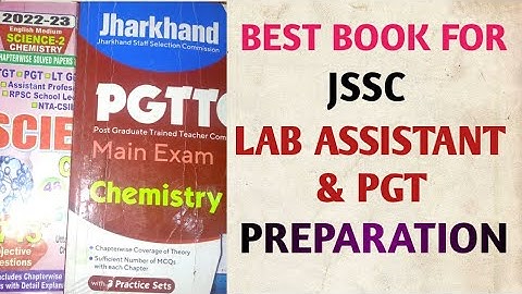 Best book for jssc lab assistant and pgt preparation jssc lab assistant का प्रिपरेशन