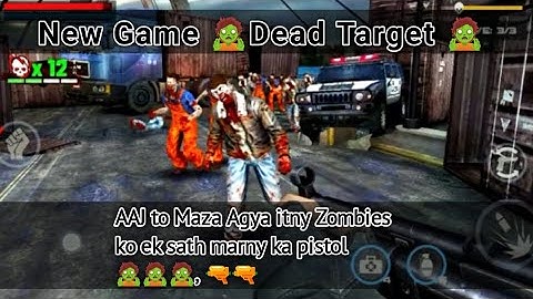 DEAD TARGET: Zombie || New features in this Game 「Android Gameplay」#androidgames