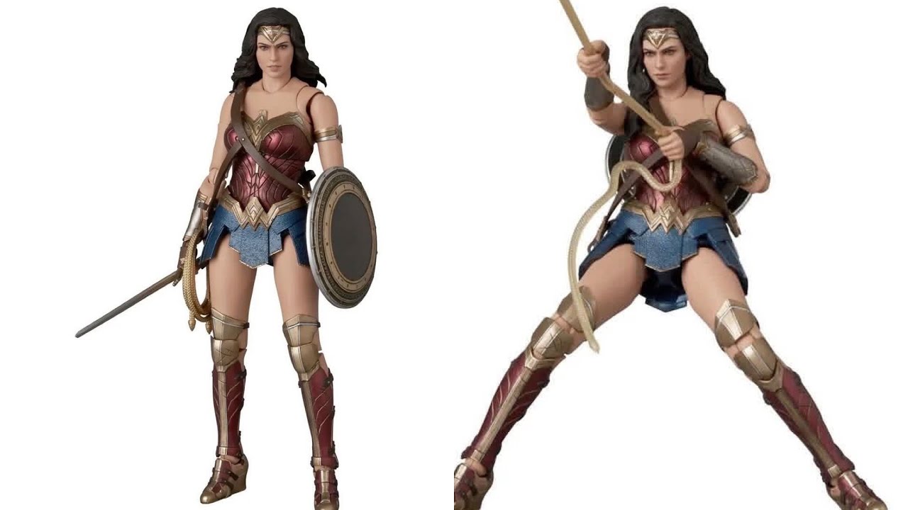 New Mafex Wonder Woman Jla action figure revealed - YouTube