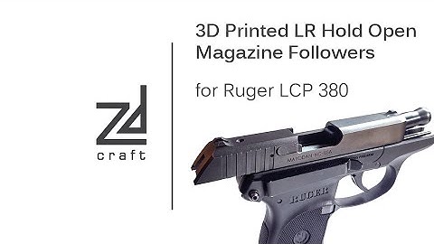 LR Hold Open Magazine Followers - Function Test - Ruger LCP 380