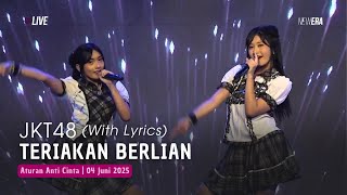 JKT48 - Teriakan Berlian (Oogoe Diamond) (Lirik) | RKJ 04 Juni 2025