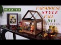 HELLO FALL!!! DIY Farmhouse Style Fall Lantern | Dollar Tree Fall Decorating Ideas 2018