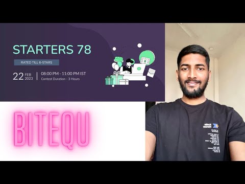 Bitwise Equation (BITEQU) CodeChef Starters 78 Video Explanation