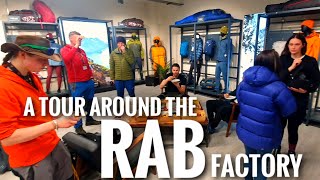 RAB FACTORY TOUR (plus HIKING & CAMPING in the PEAK DISTRICT!)