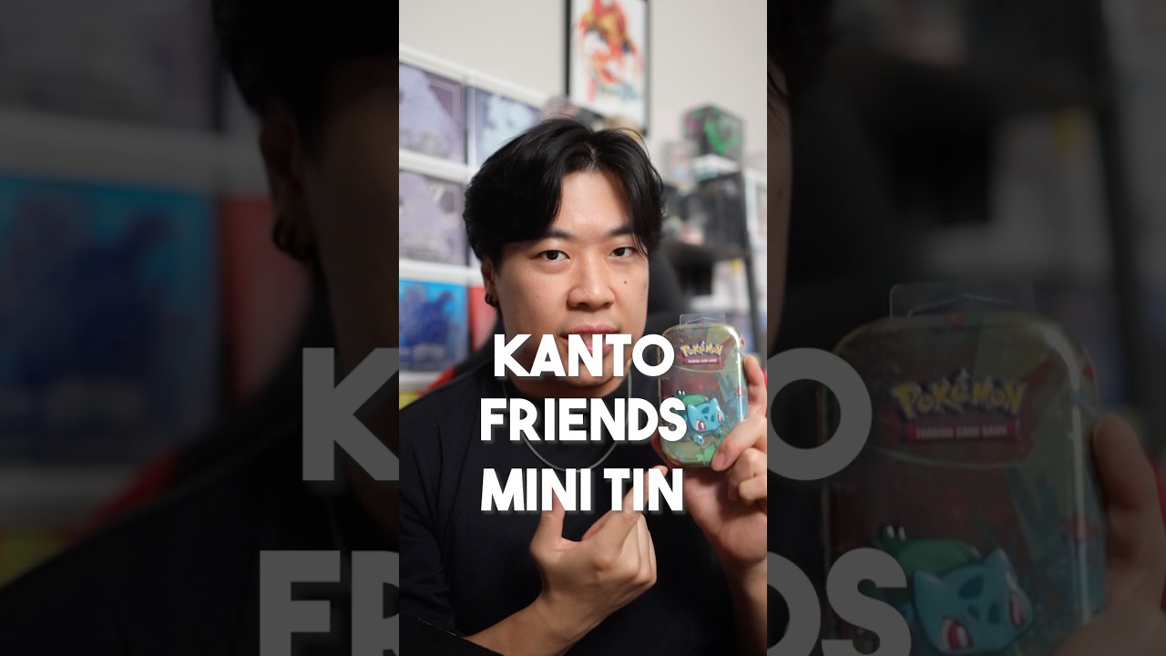 What’s in the Kanto Friends mini tin?! 