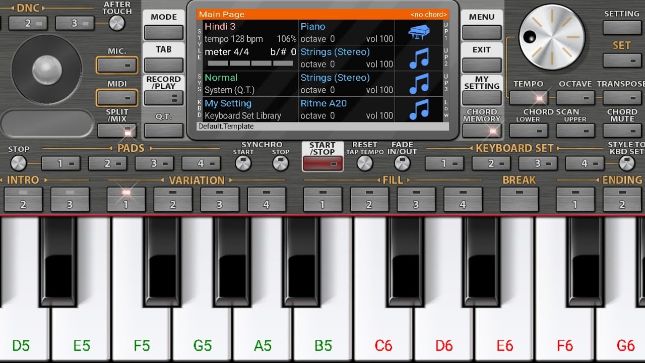 IPL 2021 Tune - Instrumental On ORG Piano || ORG PIANO LESSONS