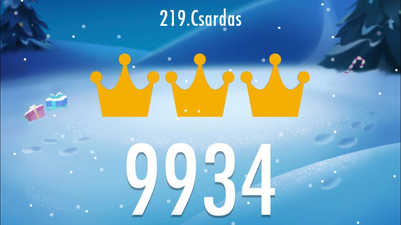 CSARDAS 9934 SCORE, THE MOST LEGENDARY WORLD RECORD EVER IN PIANO TILES 2, 10TH LAP PASSED!!!!!!