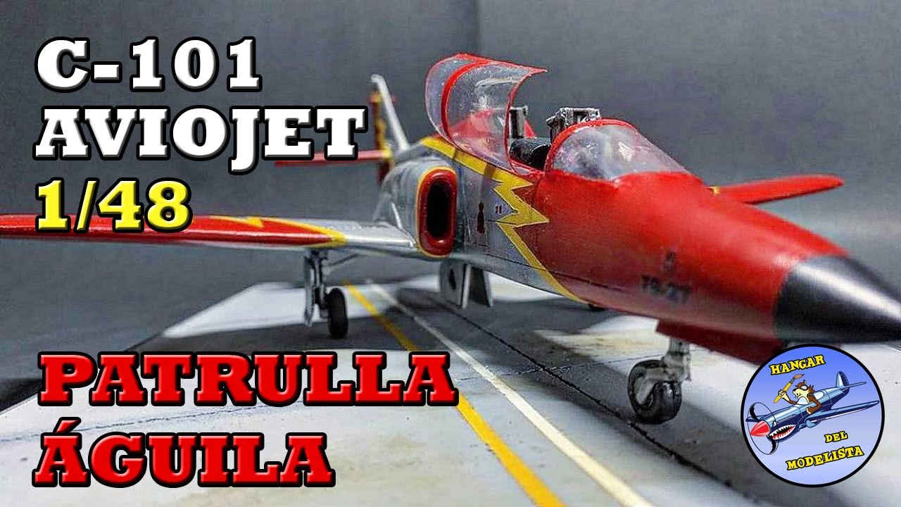 Maqueta Avión C101 Patrulla Aguila