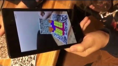 3D AR Tetris Game Demo