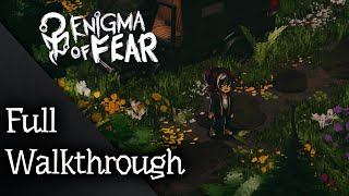 Enigma of Fear - (Full Game Walkthrough)