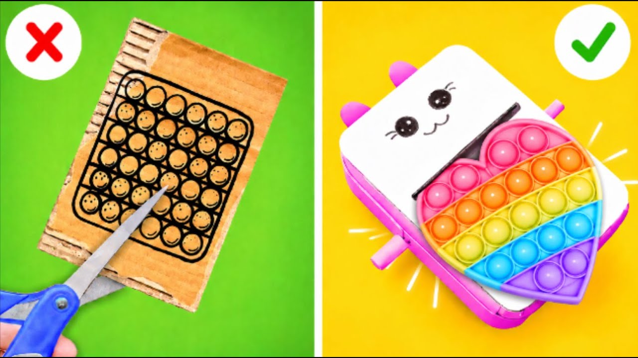 Cool Cardboard Tricks And DIY Hacks! 📦💡 Cool School Hacks You’ll Love ...