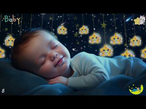 Baby Sleep Music 💤 Mozart & Brahms Lullabies 🌙 Gentle Music to Overcome Baby Insomnia