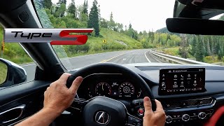 Acura Integra TypeS POV on Mountain Road  Test Drive | Everyday Driver