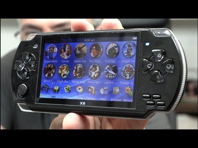 Consola personal con 1000 juegos por solo $29.99 a lo PSP - YouTube