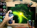 Spray Paint Art - Scubadiver-by Antonipaints- creative art