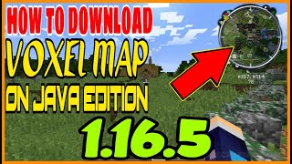 How to download and install voxelmap on minecraft java edition 1.16.5|mini map