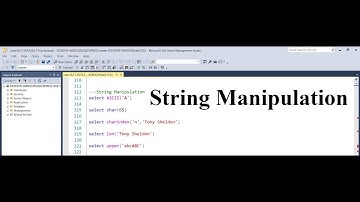SQL For Data Science Class 19: Mastering String Functions - ASCII, LEN, SUBSTRING, REPLACE, & More!