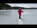 На лыжах по тающему льду