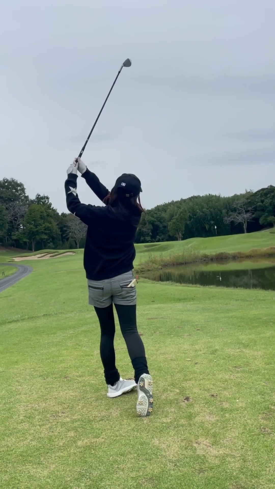 ターゲット意識はきらさないよ #golf