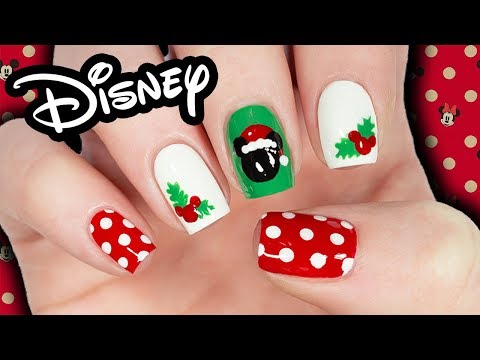Disney: Mickey&#039;s Very Merry Christmas Nail Art!