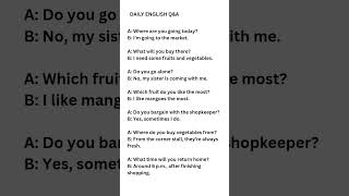 Daily English Conversation | Easy English Speaking Practice