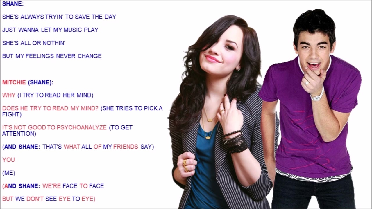 Wouldn’t Change A Thing Camp Rock Lyrics