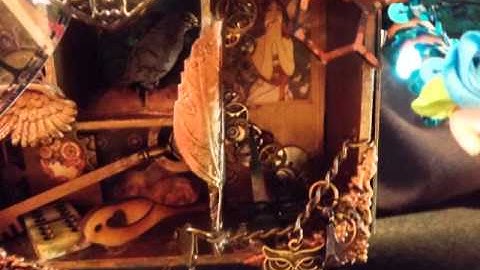 My version of Steampunk - a shadowbox