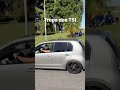 POLO TSI e UP TSI MOENDO NA SAÍDA 🔥💨 A Tropa dos TSI Chegou! #shorts