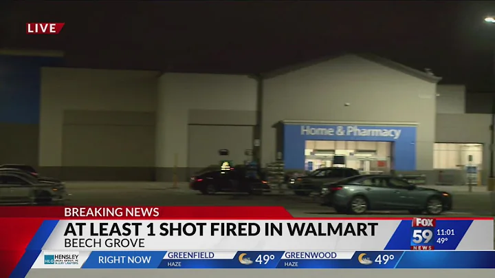 Shot fired inside Beech Grove Walmart during fight
