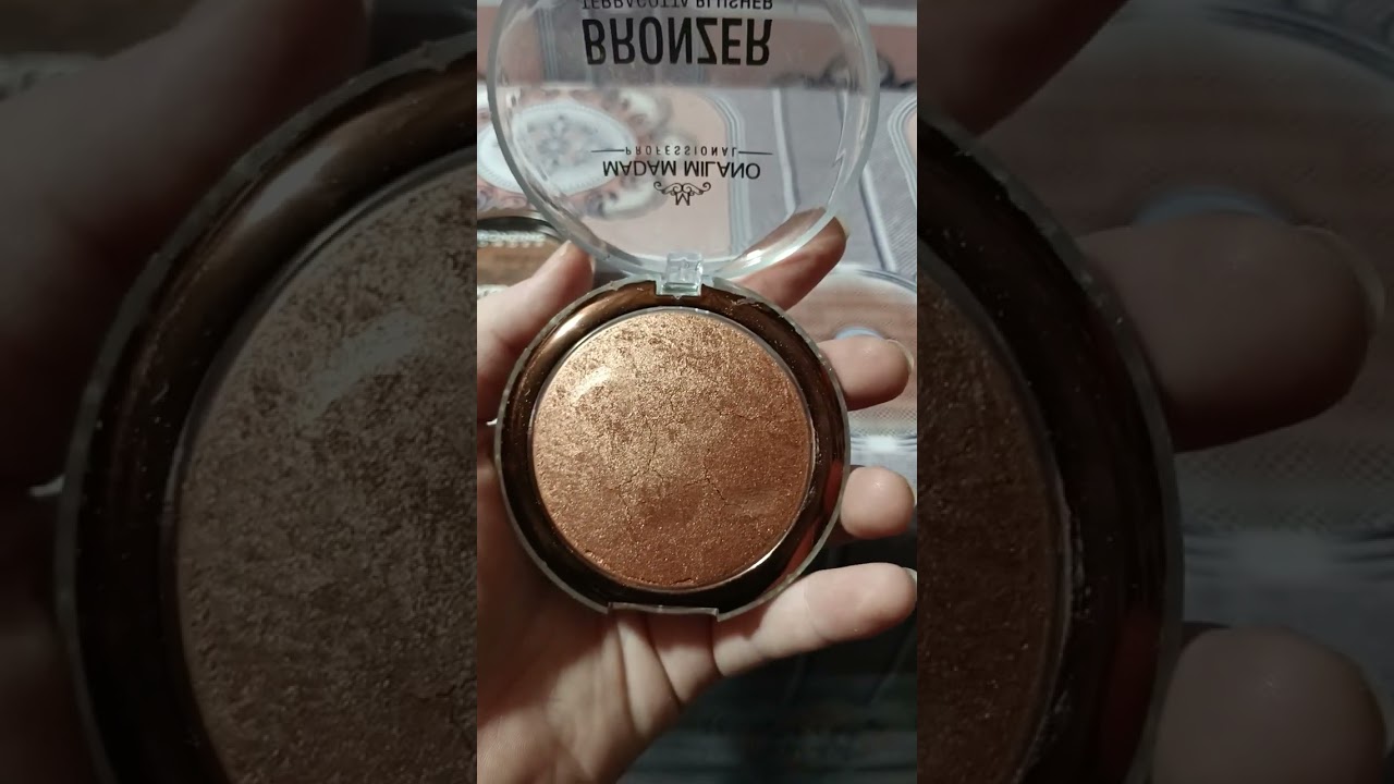 Beautiful brown highlighter for professional use//