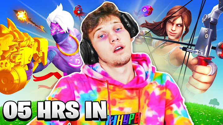 Playing Fortnite Until I Win… (5+ hours)