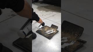 Deep Cleaning Dirty Rubber Car Mats