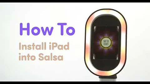 How to Install iPad into Salsa Photo Booth | Photo Booth Business