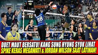 🔴 DEADLY DUO UNITES‼️ KANG SUNG-HYUNG SHOCKED BY MEGAWATI & JORDAN WILSON'S HARD SPIKES DURING PR...
