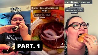 ✨What I eat in a day as a *FAT PERSON* pt. 1 ✨ |  Eating Tiktok Compilation