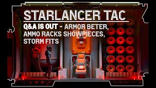 Starlancer TAC Questions Answered - Heavier Armor, Blade Turrets, and Tumbril Storm Star Citizen @RedJay