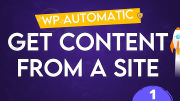 WP Automatic Plugin - Get Content From A Site (Fully Automatic Website)