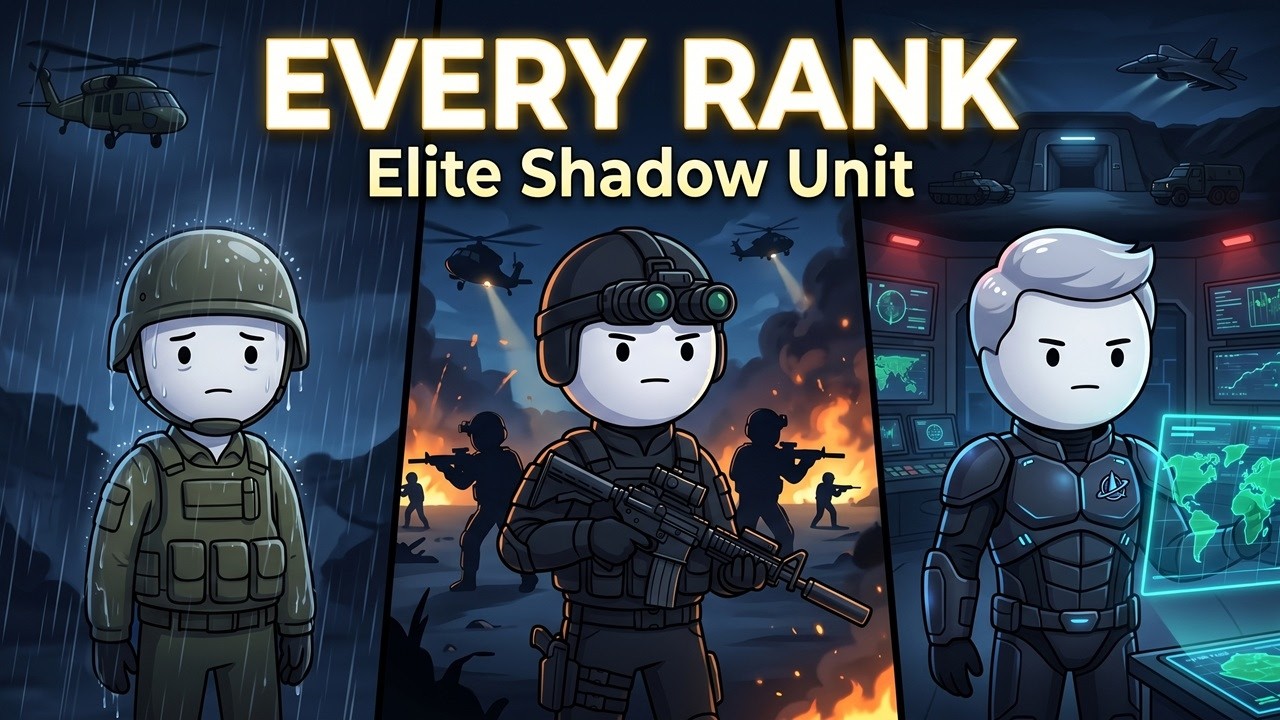 Shadow Government Ranks Your Life at Every Rank in an Elite Shadow Military Unit #animation ...