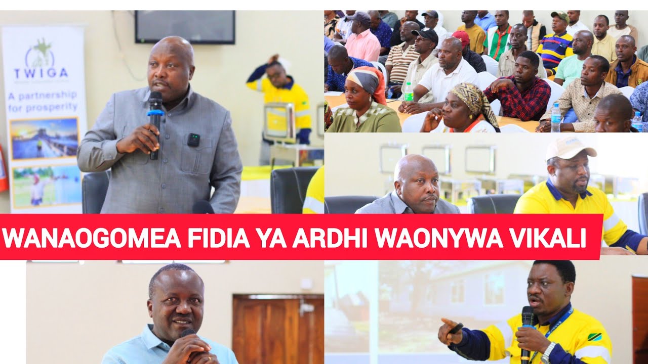 WATU 75 WAGOMEA FIDIA YA ARDHI KUPISHA SHUGHULI ZA MGODI WA BARRICK NORTH MARA TARIME, DC GOWELE