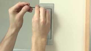 CL400 Magnetic Privacy Pocket Door Hardware Installation