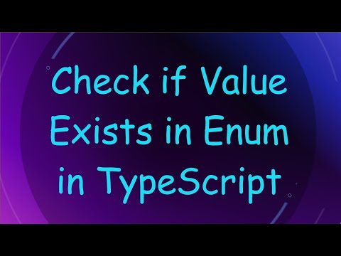 Check if Value