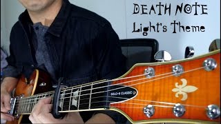 DEATH NOTE OST - Light's Theme [Guitar cover by Sun Idle-Hand]