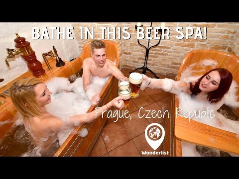 Czech Beer Spa Comes With Unlimited Drinks On Tap