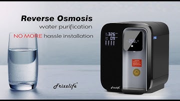 Frizzlife Reverse osmosis system -- ZERO INSTALLATION