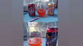 DEWMIXED MTN DEW Code Red + LiveWire = Citrus Cherry Game Fuel???